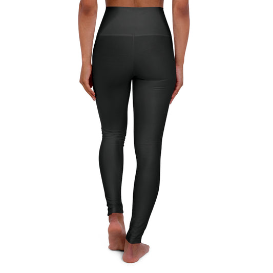 Black - Stylish High Waisted Yoga Leggings, Workout Tights, Athleisure Pants, Fitness Apparel, Gifts for Yoga Lovers, Perfect for Active Lifestyle