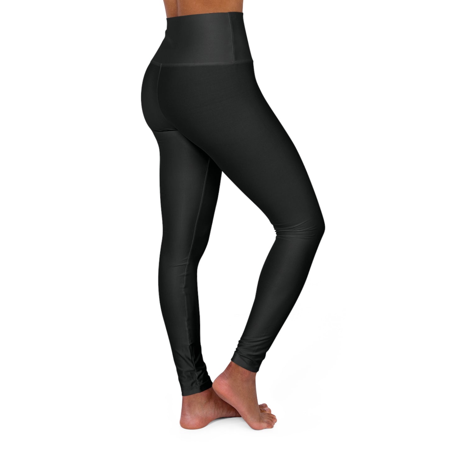 Black - Stylish High Waisted Yoga Leggings, Workout Tights, Athleisure Pants, Fitness Apparel, Gifts for Yoga Lovers, Perfect for Active Lifestyle