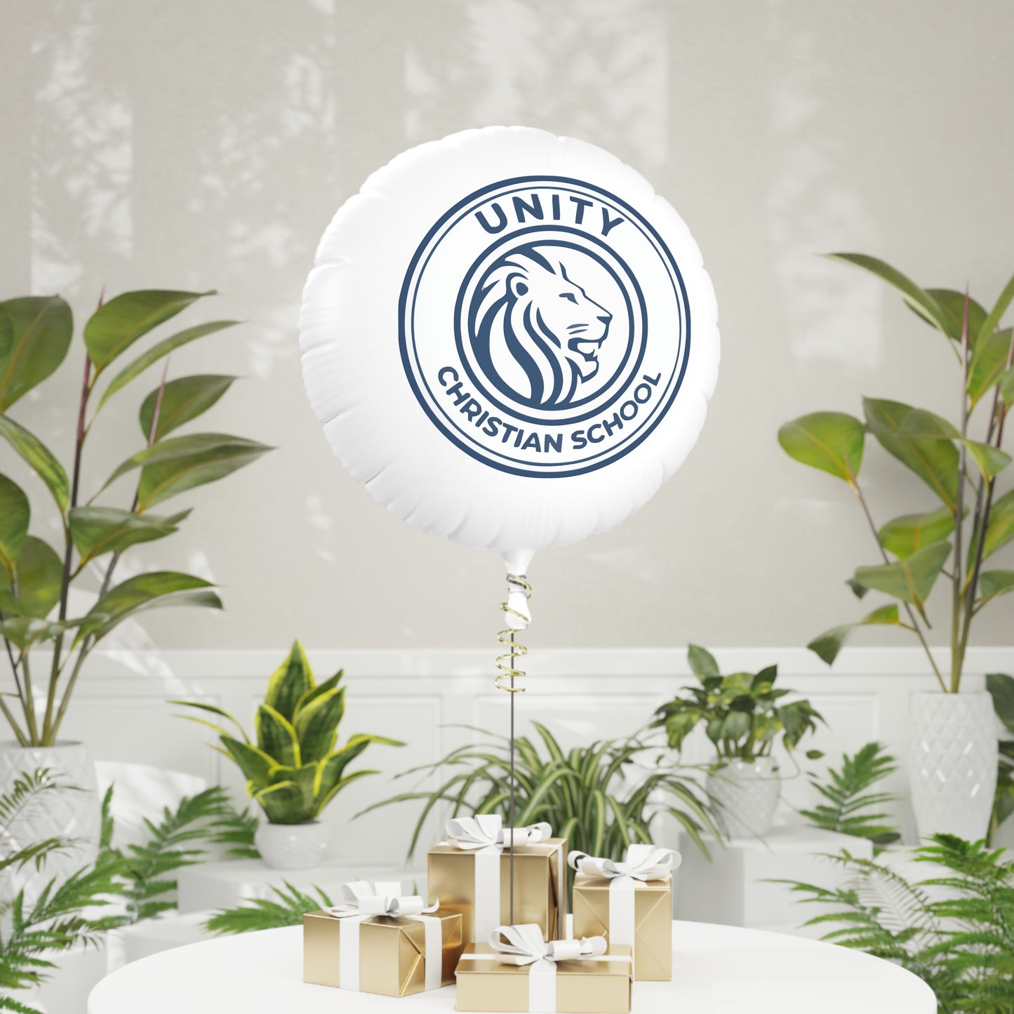 Unity Christian School Mylar Helium Balloon, Graduation Decoration, School Celebration, Party Supplies, Religious Event Decor