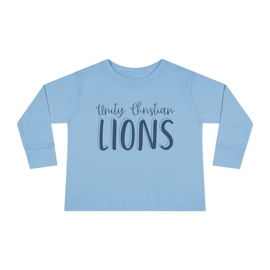Toddler Long Sleeve Lion Tee | Cute Kids Shirt, Boys Girls Outfit, Birthday Gift, Everyday Wear, Animal Lover Apparel