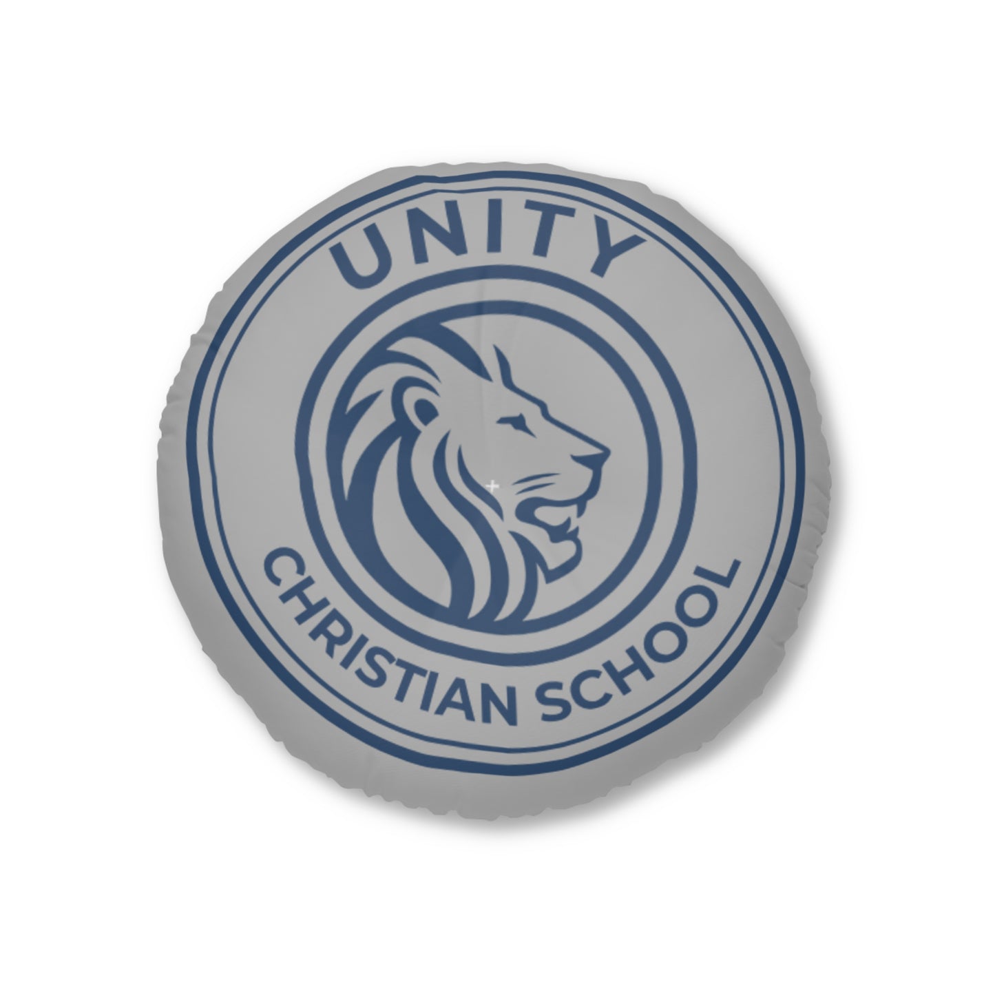Unity Christian School Tufted Floor Pillow, Round Pillow for School Events, Decorative Cushion for Unity, Student Lounge, School Pride [...]
