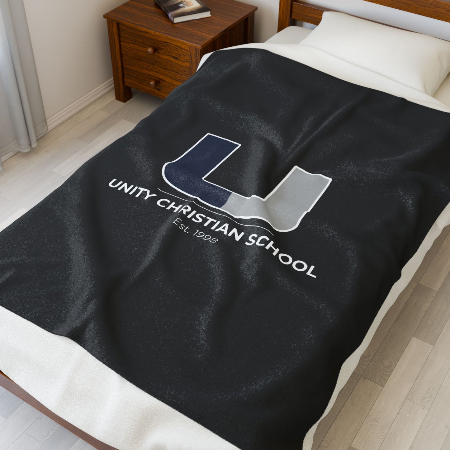 Unity Christian School Velveteen Plush Blanket, Cozy Throw Blanket for School Events, Gift for Students, Soft Home Décor, Unique [...]