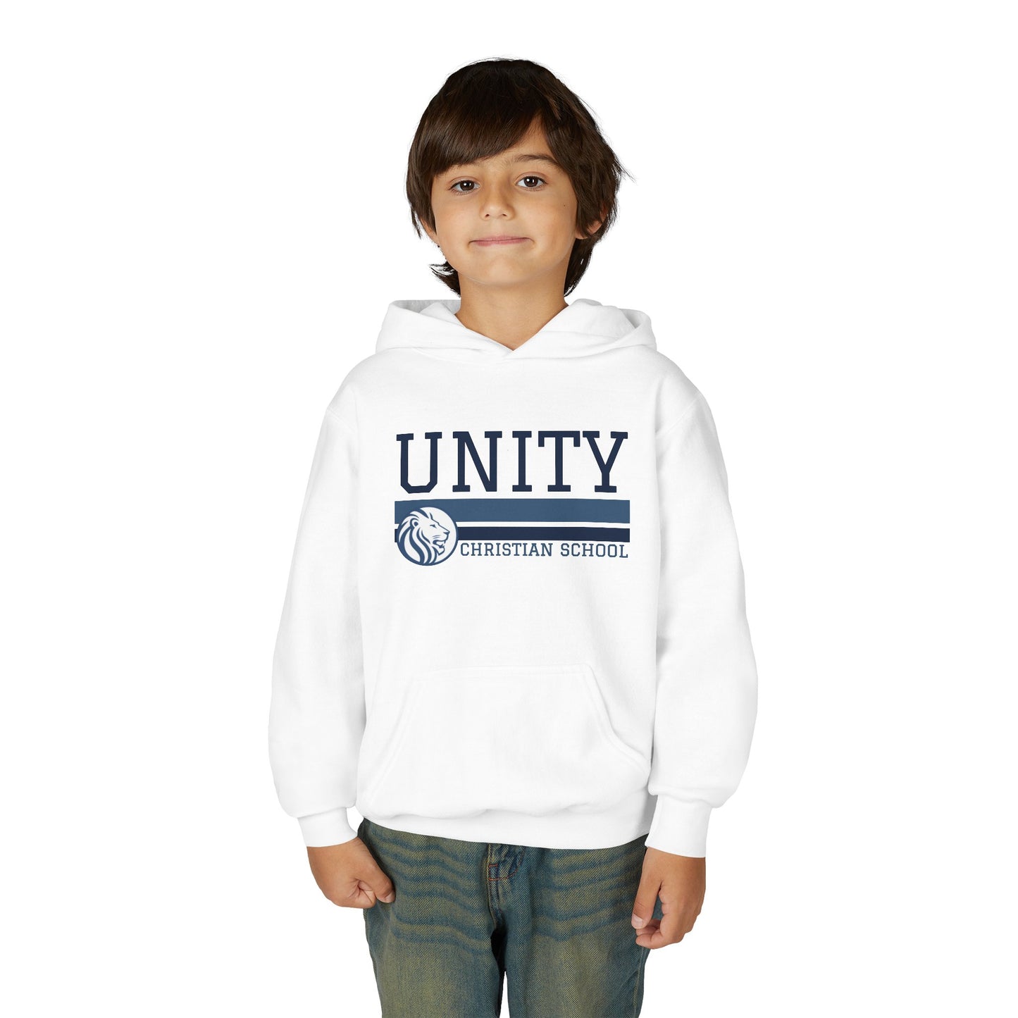 Unity Youth Hooded Sweatshirt - Perfect for School Events, Group Activities, Family Gatherings, or Casual Wear