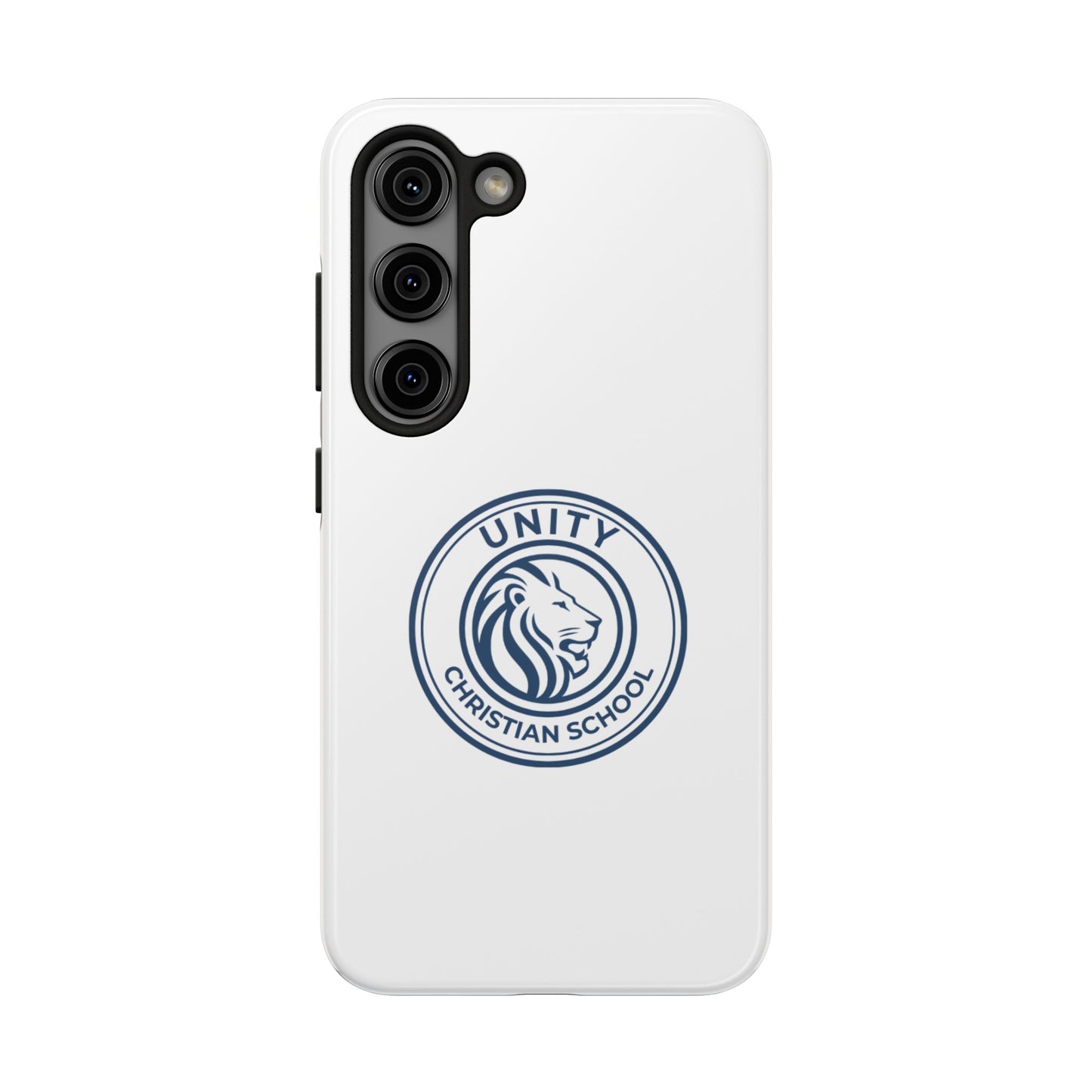Custom Tough Phone Case, Durable Unity Christian School Case, Gift for Students, School Spirit Accessory, Protective Phone Cover