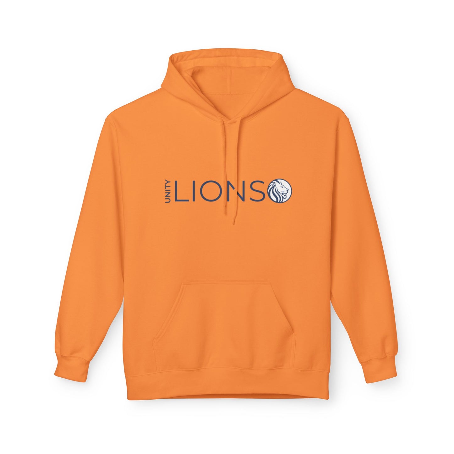 Unity Lions Hoodie, Unisex Fleece Sweatshirt, Casual Wear, Sports Team Apparel, Gift for Friends, College Spirit Gear