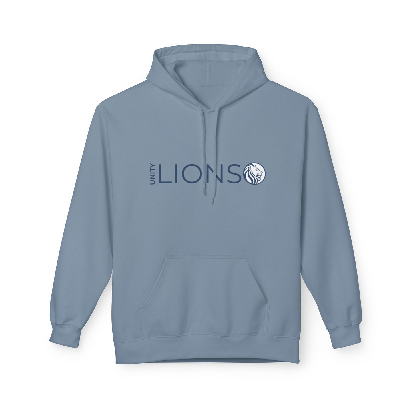 Unity Lions Hoodie, Unisex Fleece Sweatshirt, Casual Wear, Sports Team Apparel, Gift for Friends, College Spirit Gear
