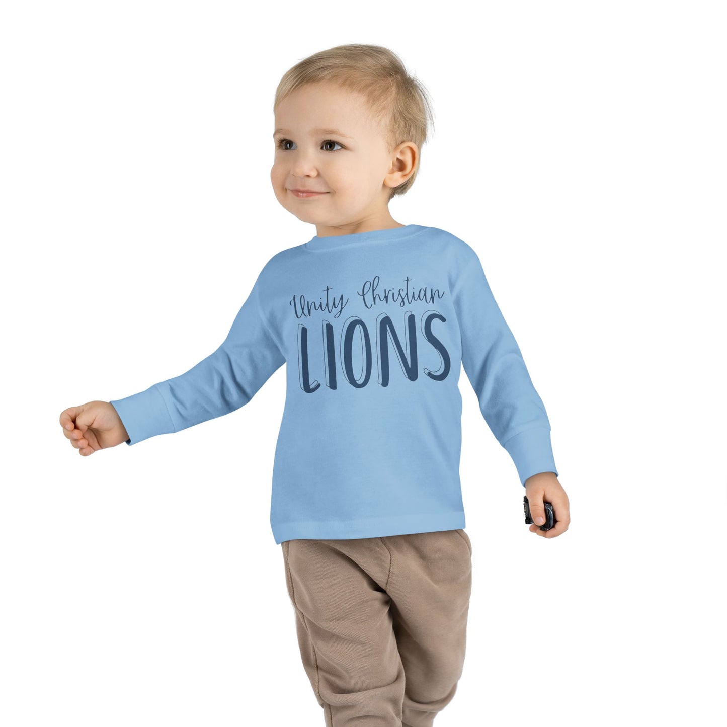 Toddler Long Sleeve Lion Tee | Cute Kids Shirt, Boys Girls Outfit, Birthday Gift, Everyday Wear, Animal Lover Apparel