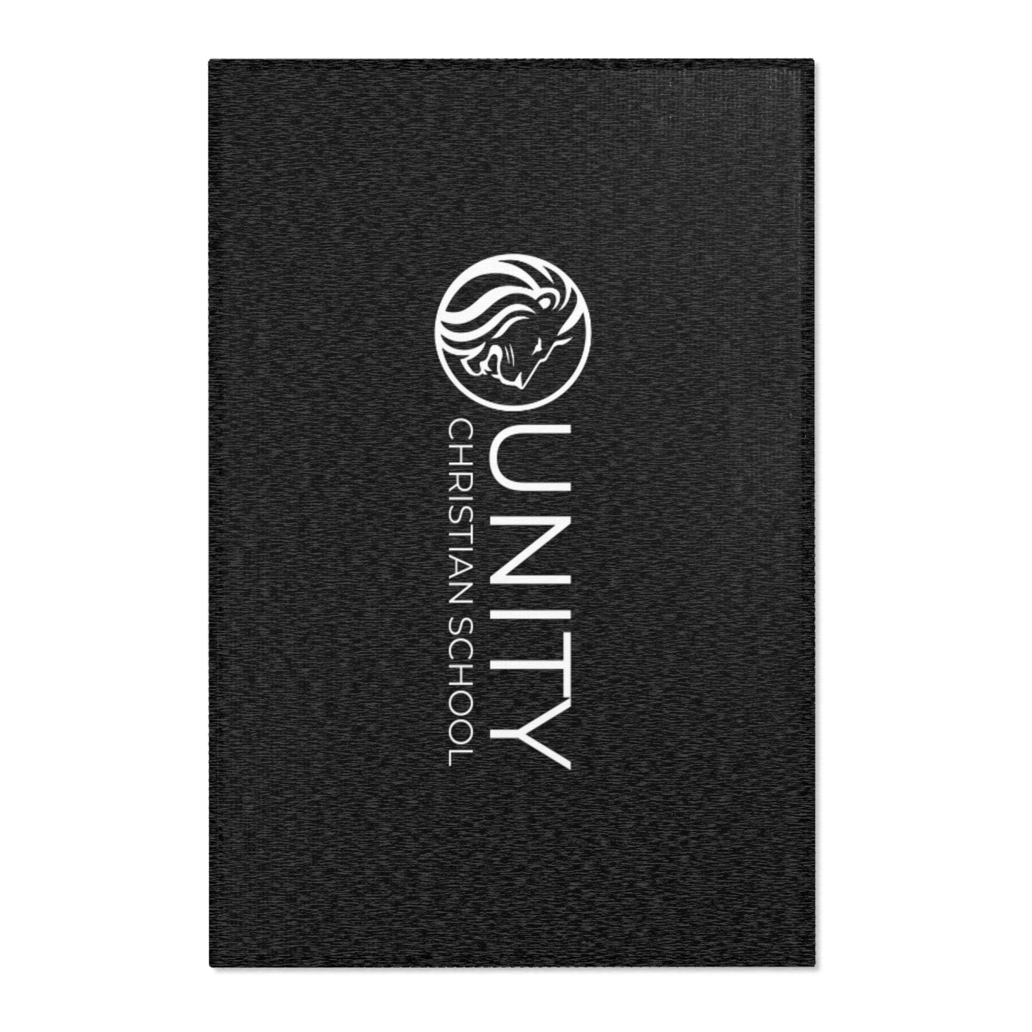 Custom Area Rugs for Home Decor, Unity Christian School Rug, Personalized Floor Mat, Inspirational Decor, Gift for Students