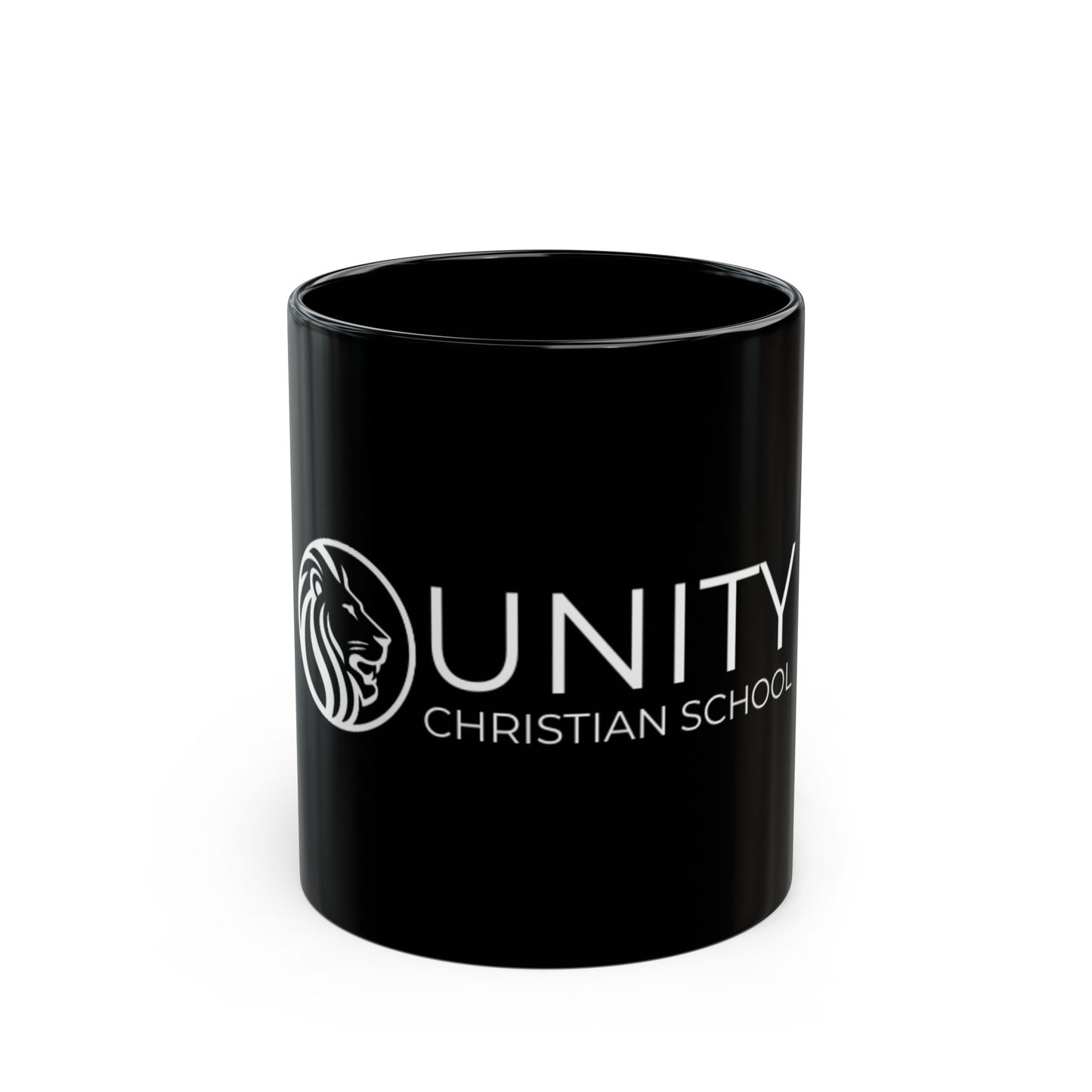Personalized Unity Coffee Mug, School Spirit Mug, Gift for Teachers, Graduation Coffee Cup, Black Ceramic Mug