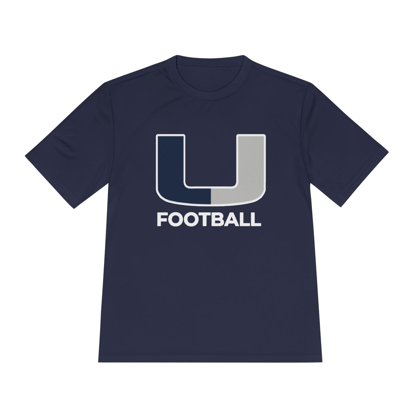 "U FOOTBALL" - Sporty Unisex Moisture Wicking Tee - Perfect for Athletes, Fitness Lovers, and Outdoor Adventurers | Great for Casual Wear, Gifts, [...]