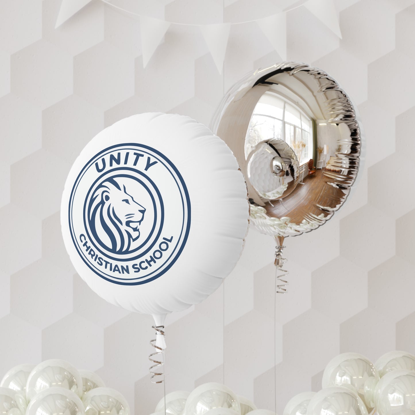 Unity Christian School Mylar Helium Balloon, Graduation Decoration, School Celebration, Party Supplies, Religious Event Decor