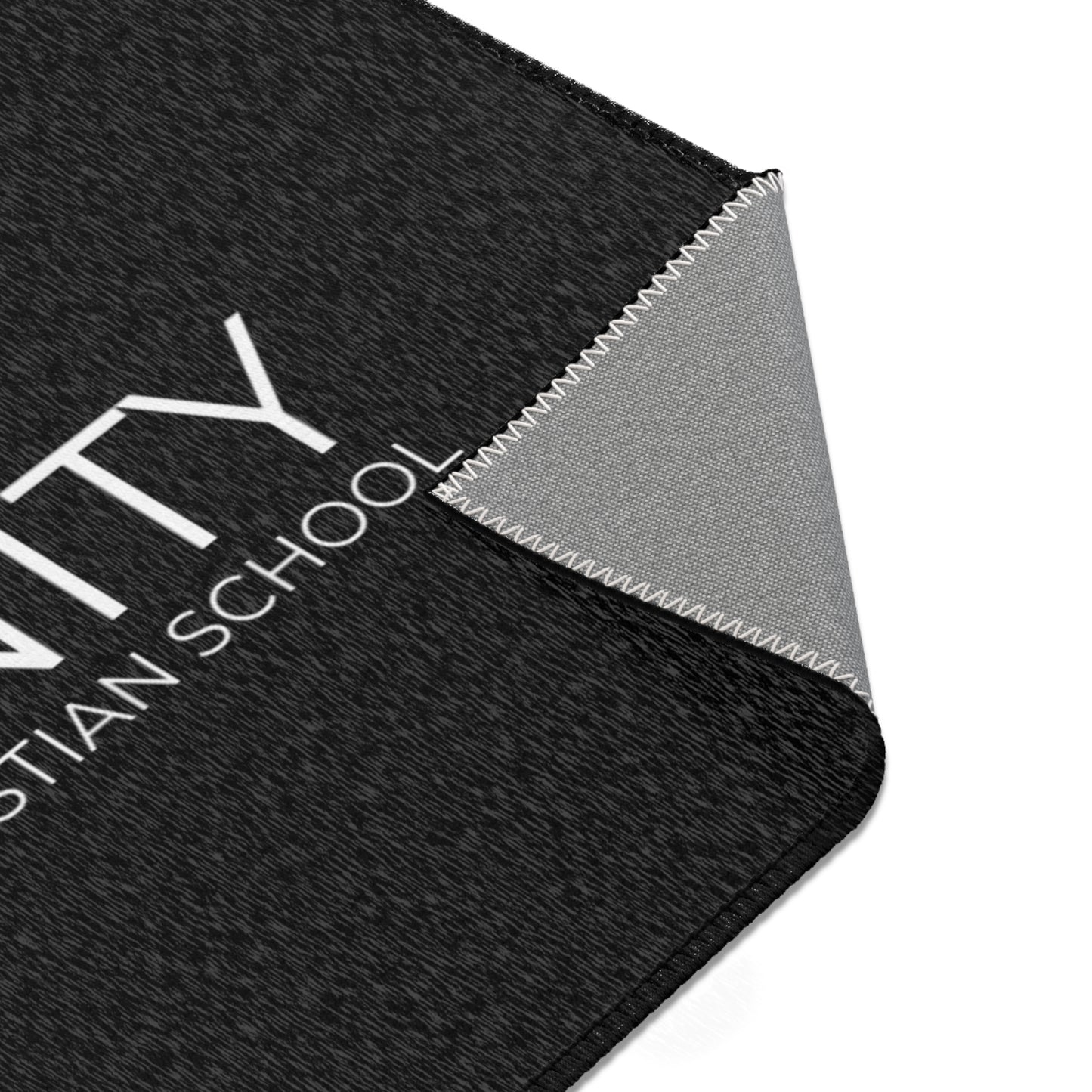 Custom Area Rugs for Home Decor, Unity Christian School Rug, Personalized Floor Mat, Inspirational Decor, Gift for Students