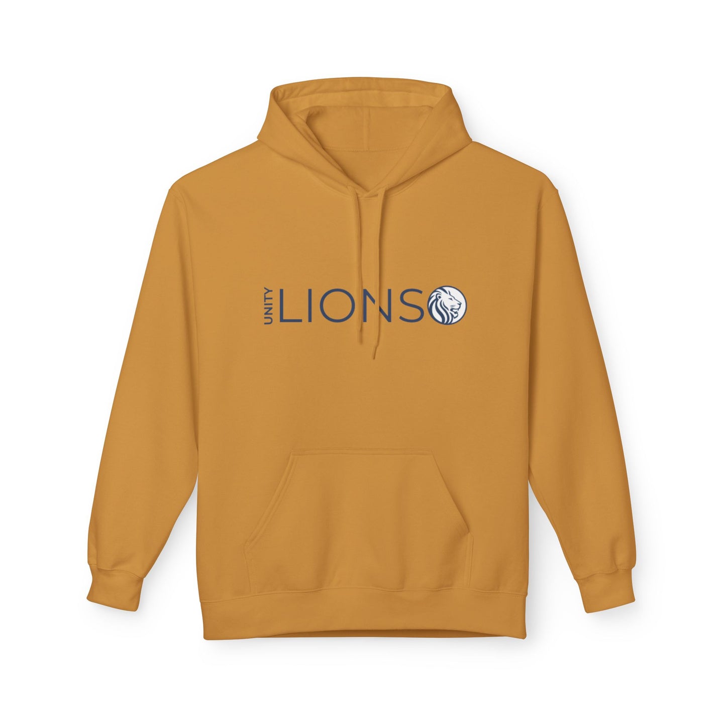 Unity Lions Hoodie, Unisex Fleece Sweatshirt, Casual Wear, Sports Team Apparel, Gift for Friends, College Spirit Gear
