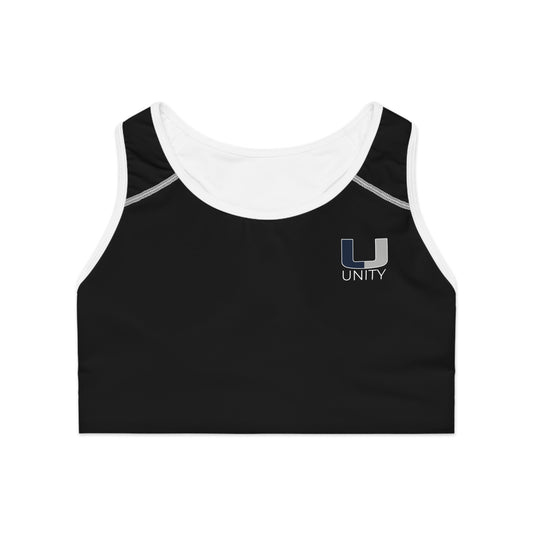 Unity "U" - Sports Bra - Empowering, Comfortable Activewear for Fitness, Yoga, Running, Gym, Team Sports, Workout Enthusiasts