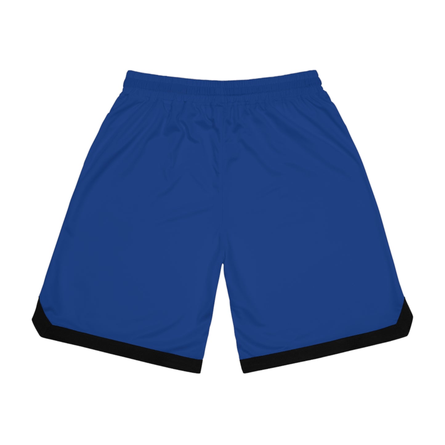 Blue Women's "U" Basketball Rib Shorts, Athletic Wear, Sports Shorts for Training, Summer Outfits, Activewear, Comfortable Playtime Gear