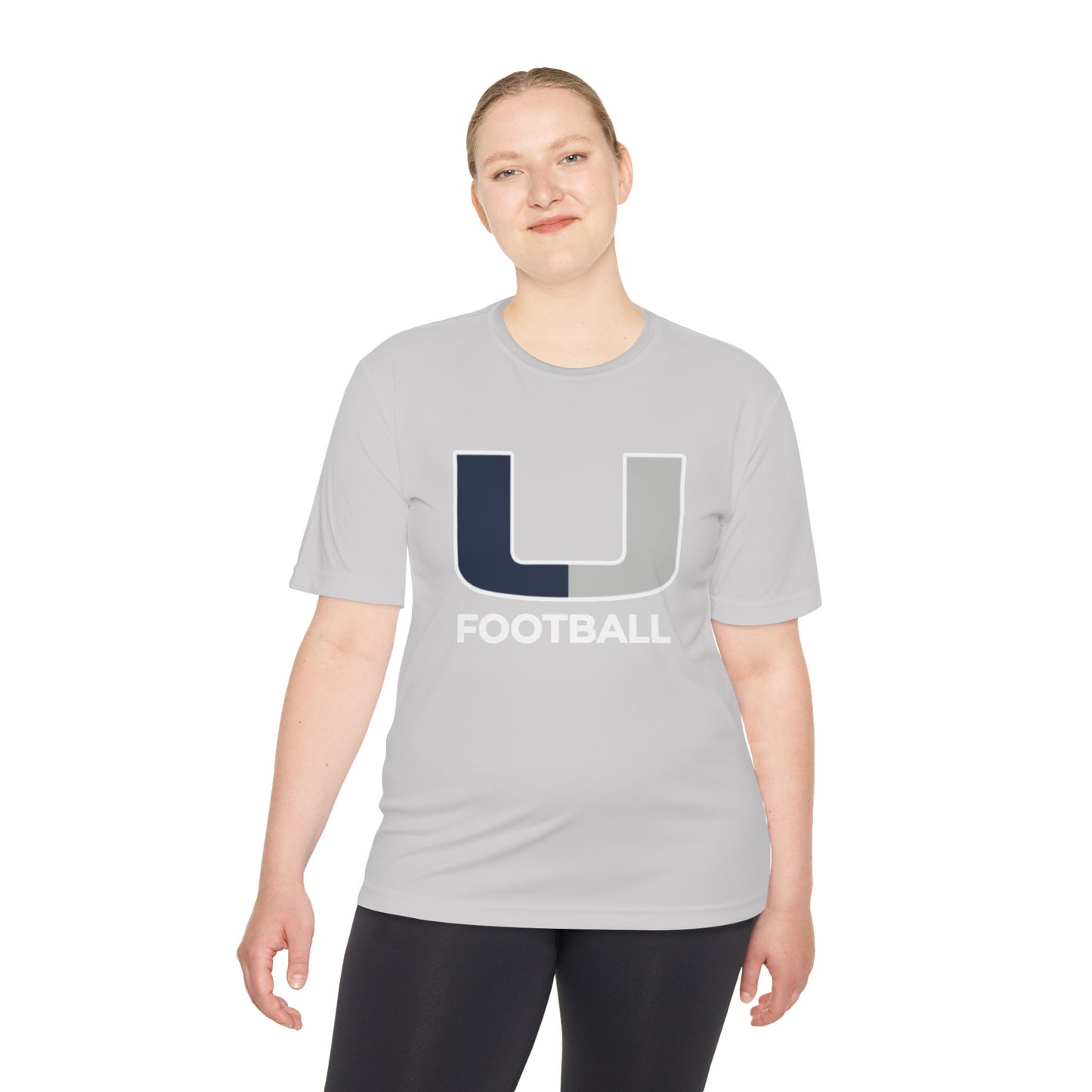 "U FOOTBALL" - Sporty Unisex Moisture Wicking Tee - Perfect for Athletes, Fitness Lovers, and Outdoor Adventurers | Great for Casual Wear, Gifts, [...]