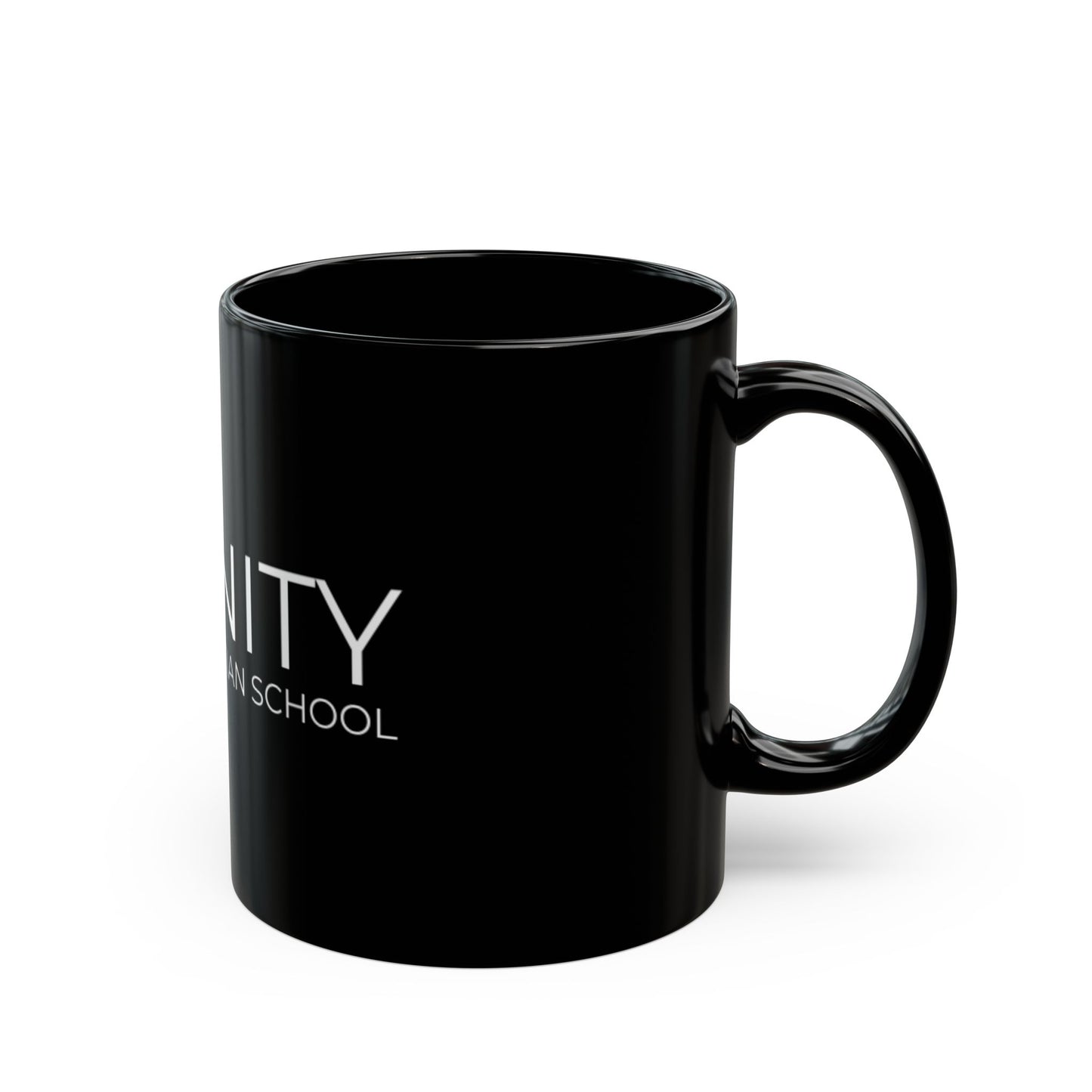 Personalized Unity Coffee Mug, School Spirit Mug, Gift for Teachers, Graduation Coffee Cup, Black Ceramic Mug