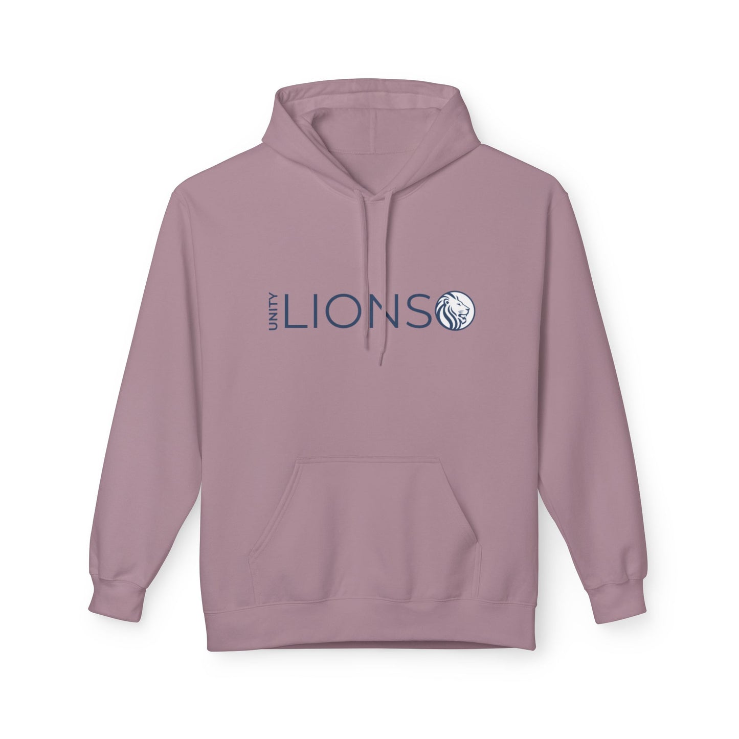 Unity Lions Hoodie, Unisex Fleece Sweatshirt, Casual Wear, Sports Team Apparel, Gift for Friends, College Spirit Gear