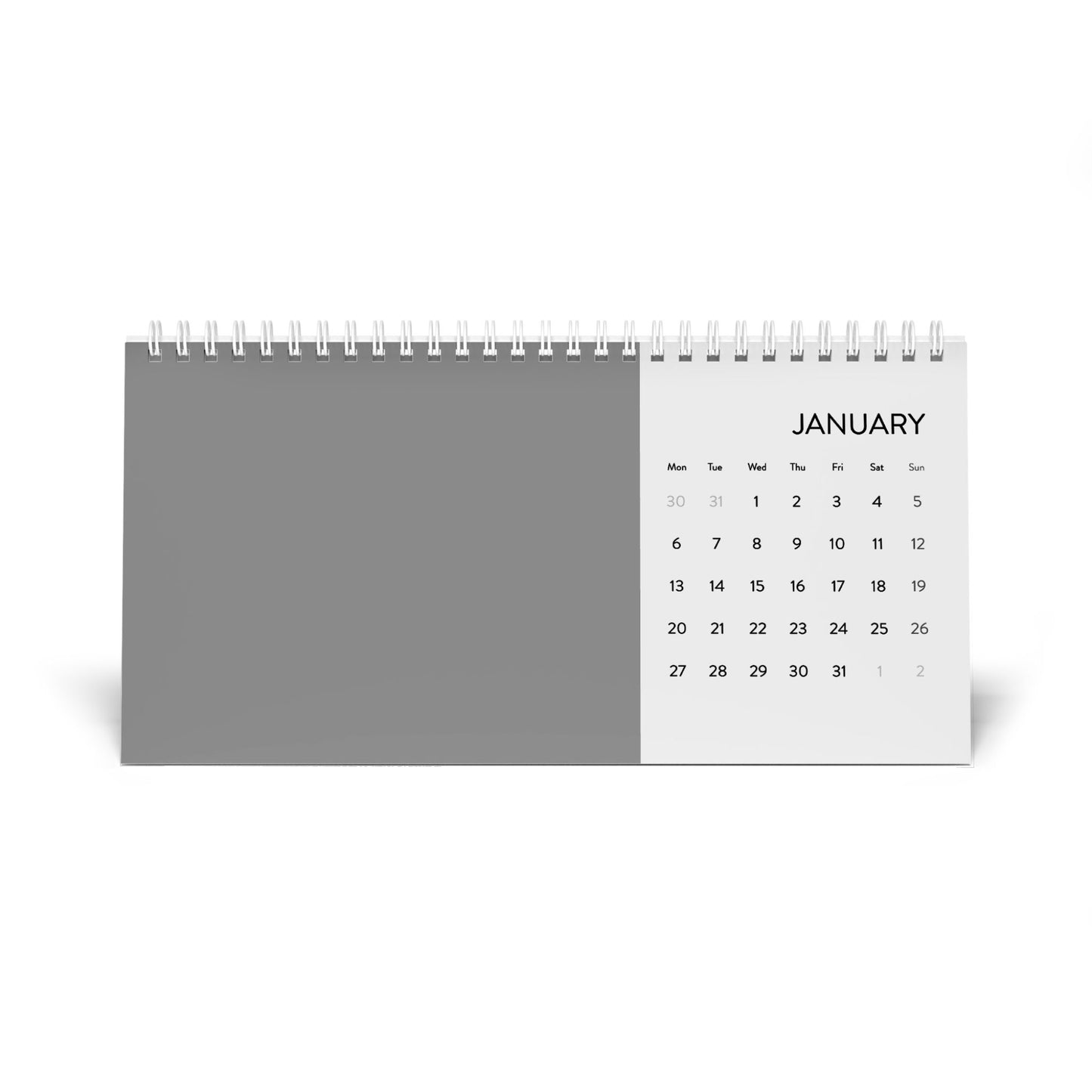 Stylish Desk Calendar (2025), Modern Desk Organizer, Minimalist Home Decor, Gift for Office, Daily Planner, Yearly Reminder