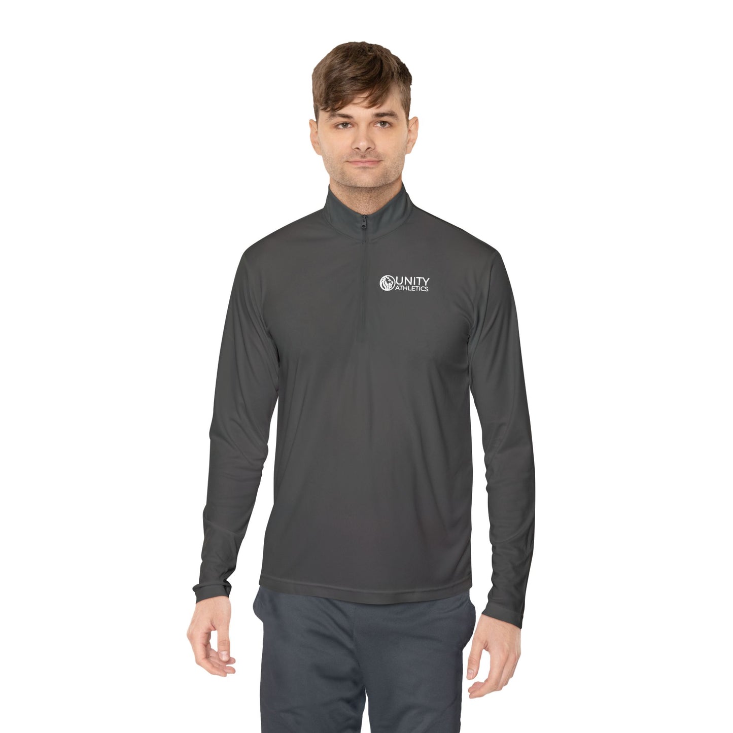 "Unity Christian School Athletics" - Unisex Quarter-Zip Pullover, Cozy Layering Pullover for All Seasons, Casual Wear, Activity & Sports, Gift for Friends & Family