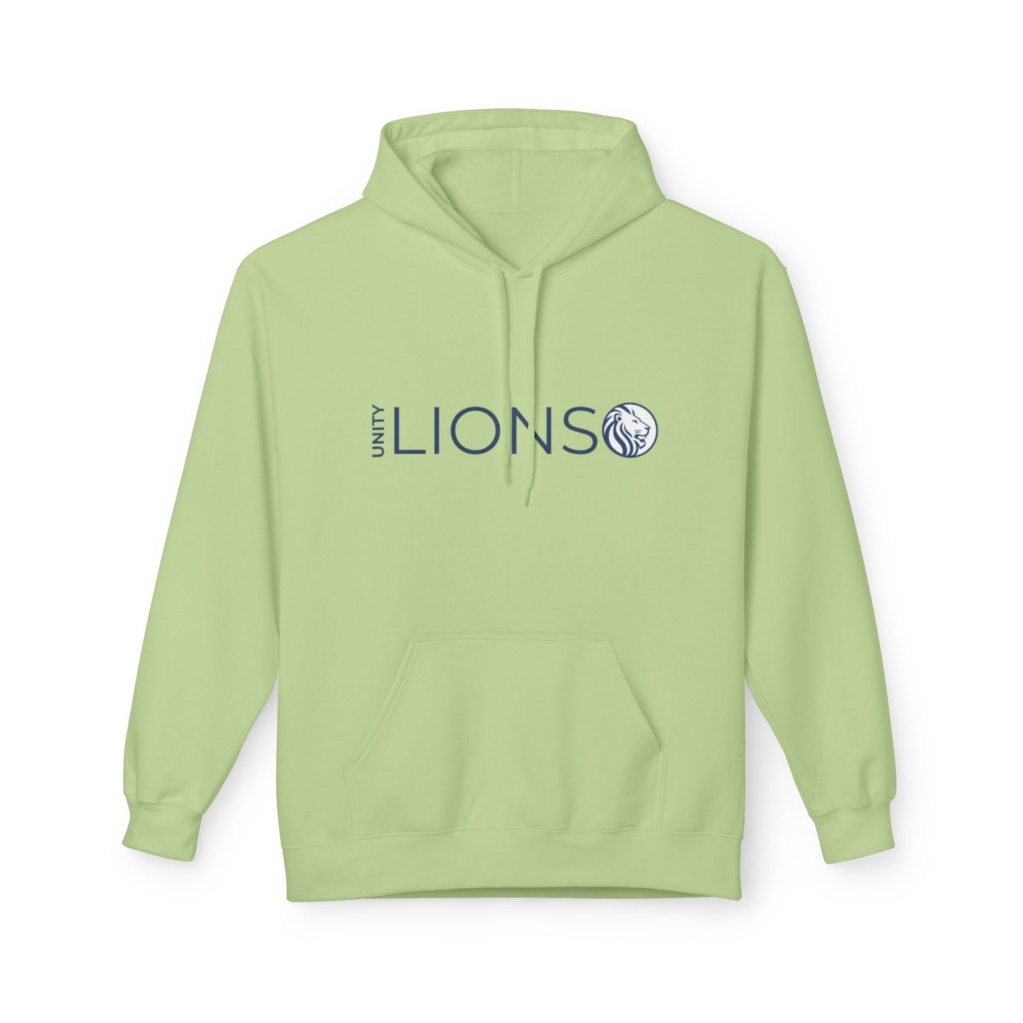 Unity Lions Hoodie, Unisex Fleece Sweatshirt, Casual Wear, Sports Team Apparel, Gift for Friends, College Spirit Gear