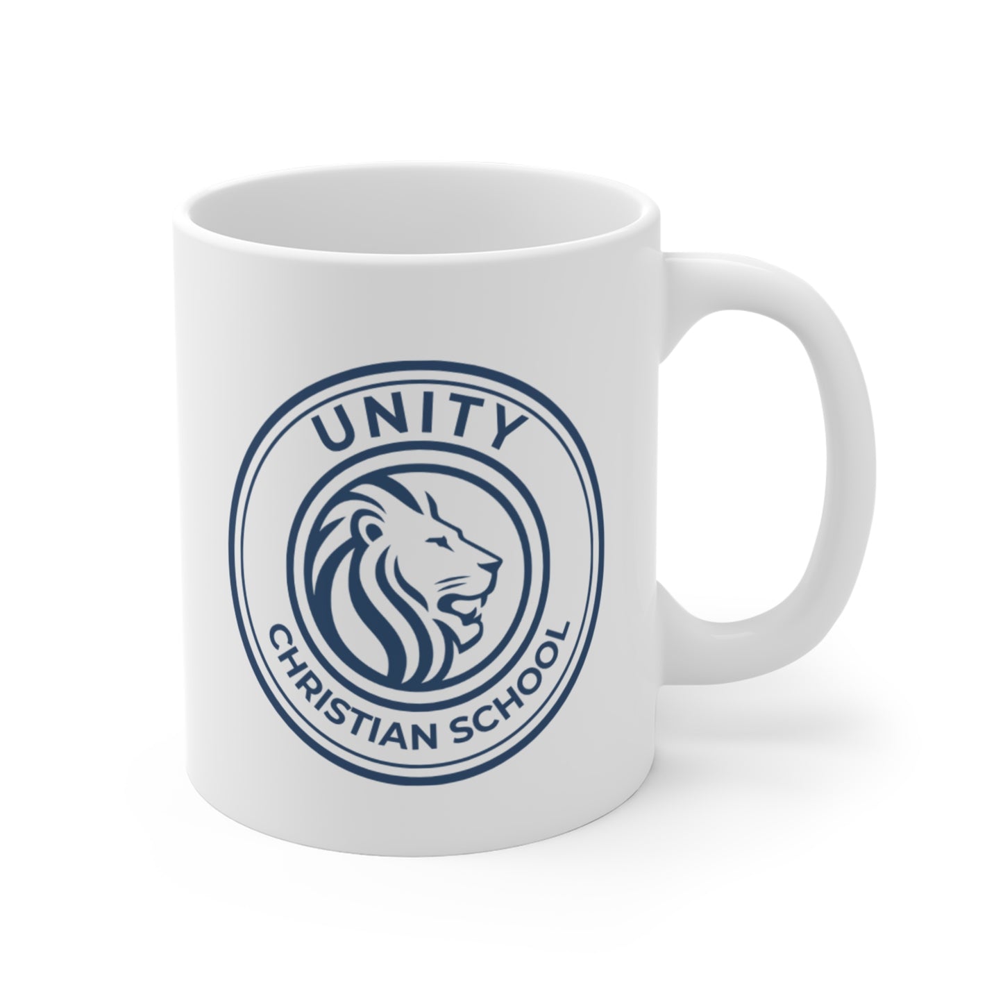 Unity Christian School Mug | 11oz Coffee Cup | School Spirit | Gift for Students | Custom School Merchandise