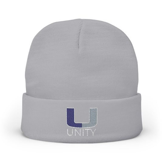 Cozy Embroidered Knit Beanie | Unity Hat, Winter Accessory, Gift for Her, Personalized Beanie, Unisex Knitwear