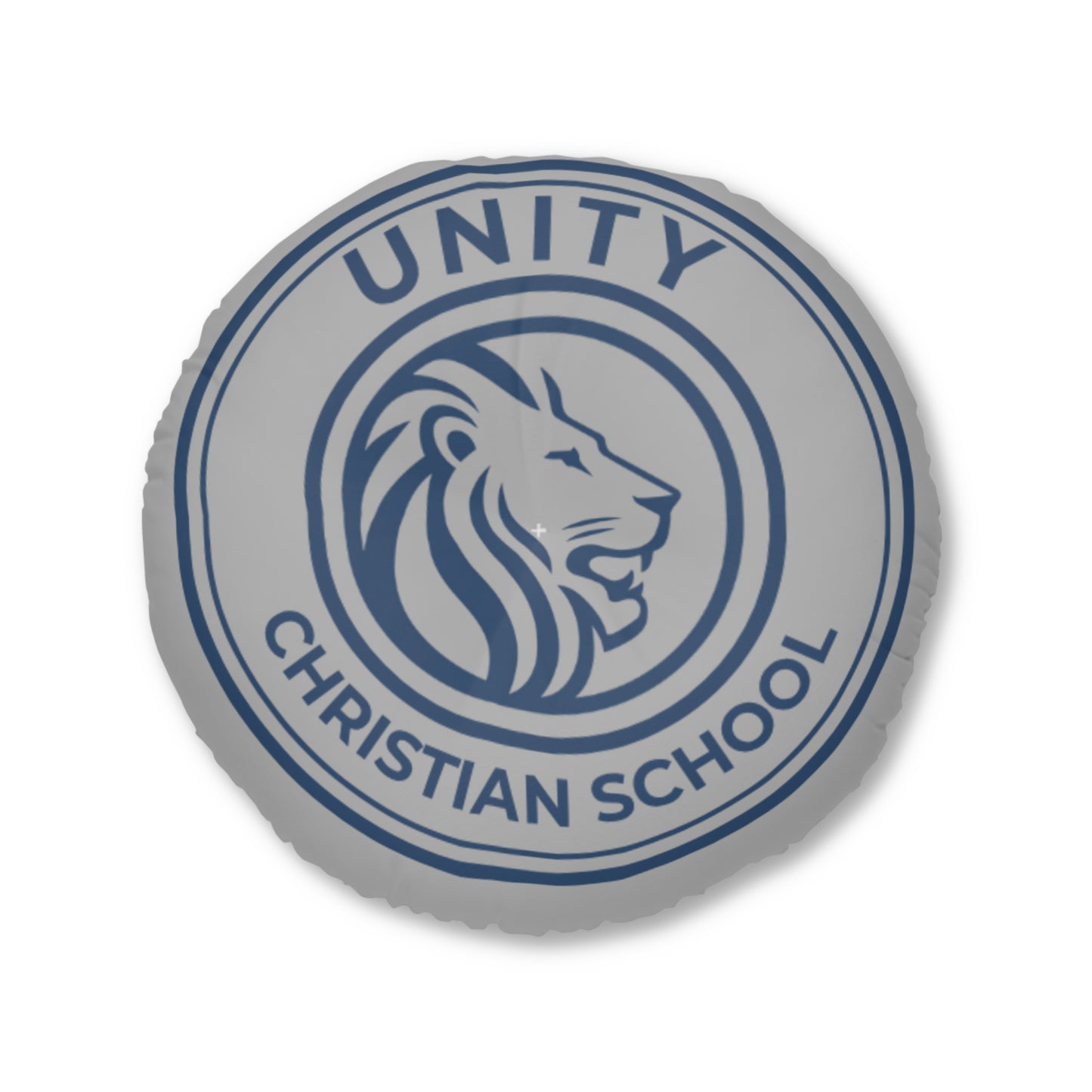 Unity Christian School Tufted Floor Pillow, Round Pillow for School Events, Decorative Cushion for Unity, Student Lounge, School Pride [...]