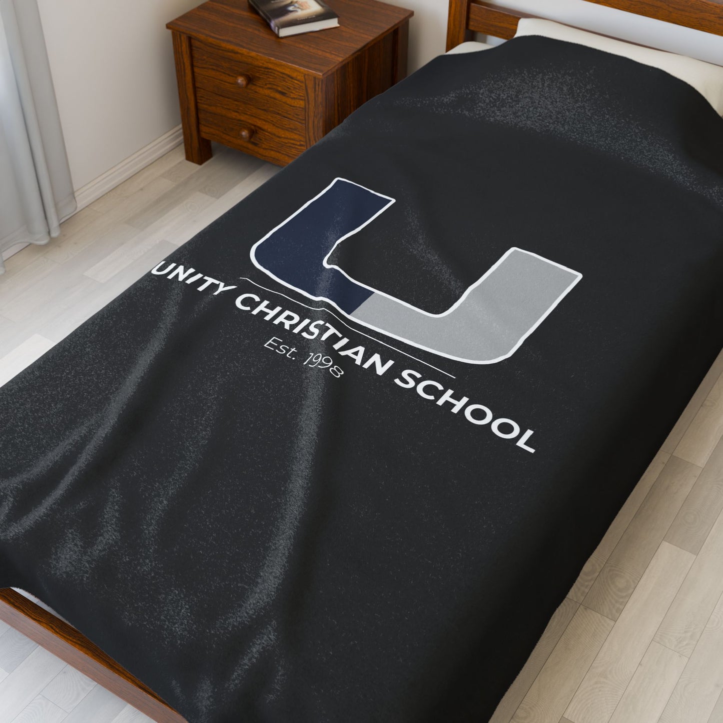 Unity Christian School Velveteen Plush Blanket, Cozy Throw Blanket for School Events, Gift for Students, Soft Home Décor, Unique [...]