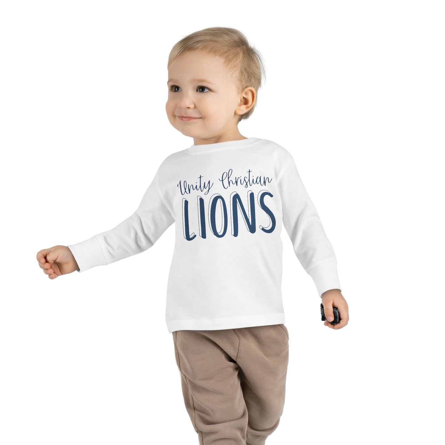 Toddler Long Sleeve Lion Tee | Cute Kids Shirt, Boys Girls Outfit, Birthday Gift, Everyday Wear, Animal Lover Apparel