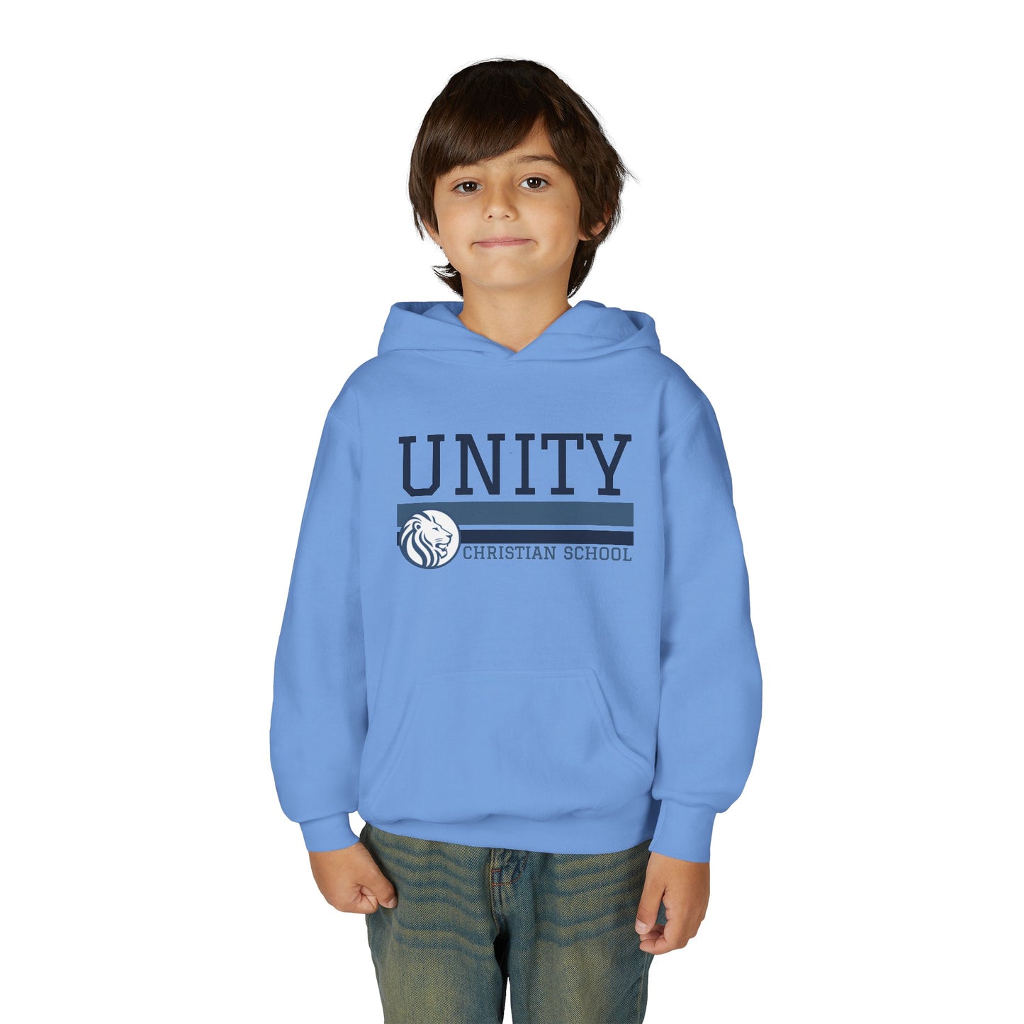 Unity Youth Hooded Sweatshirt - Perfect for School Events, Group Activities, Family Gatherings, or Casual Wear