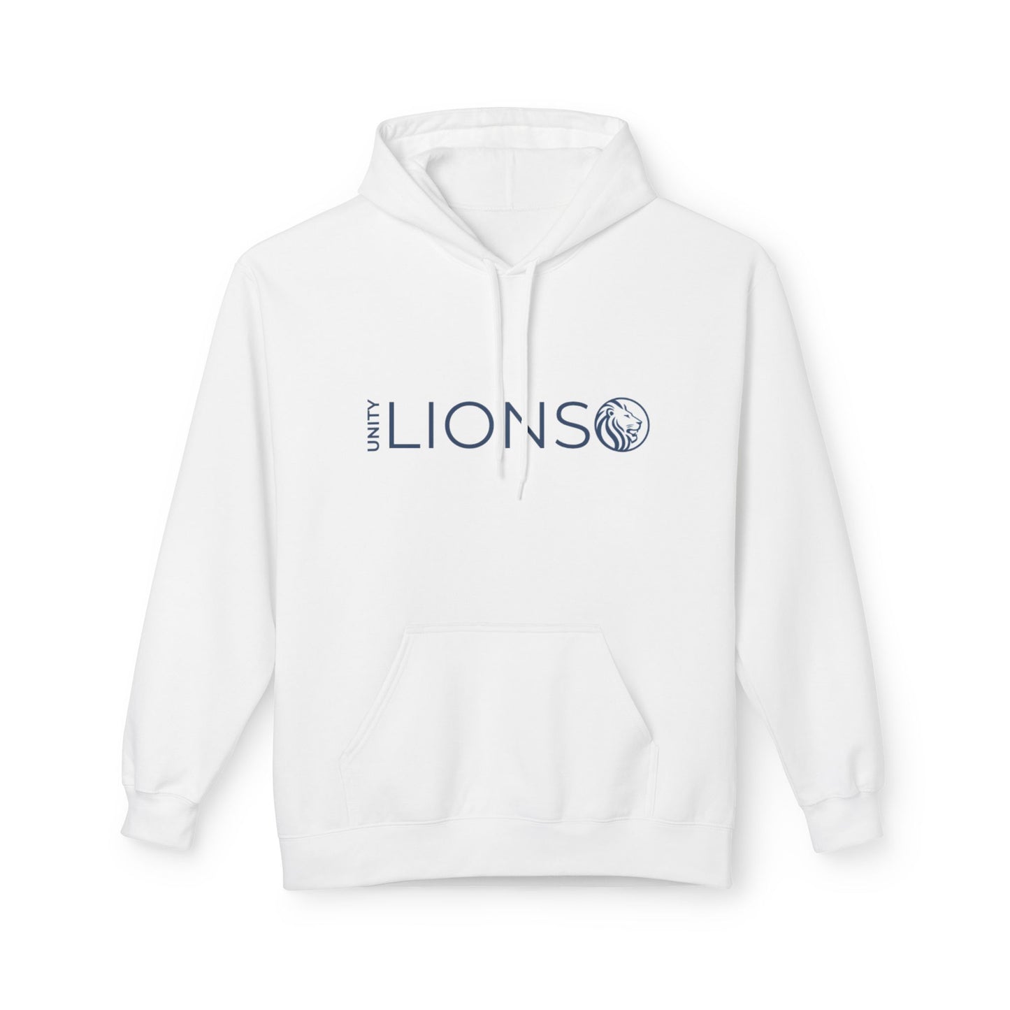 Unity Lions Hoodie, Unisex Fleece Sweatshirt, Casual Wear, Sports Team Apparel, Gift for Friends, College Spirit Gear