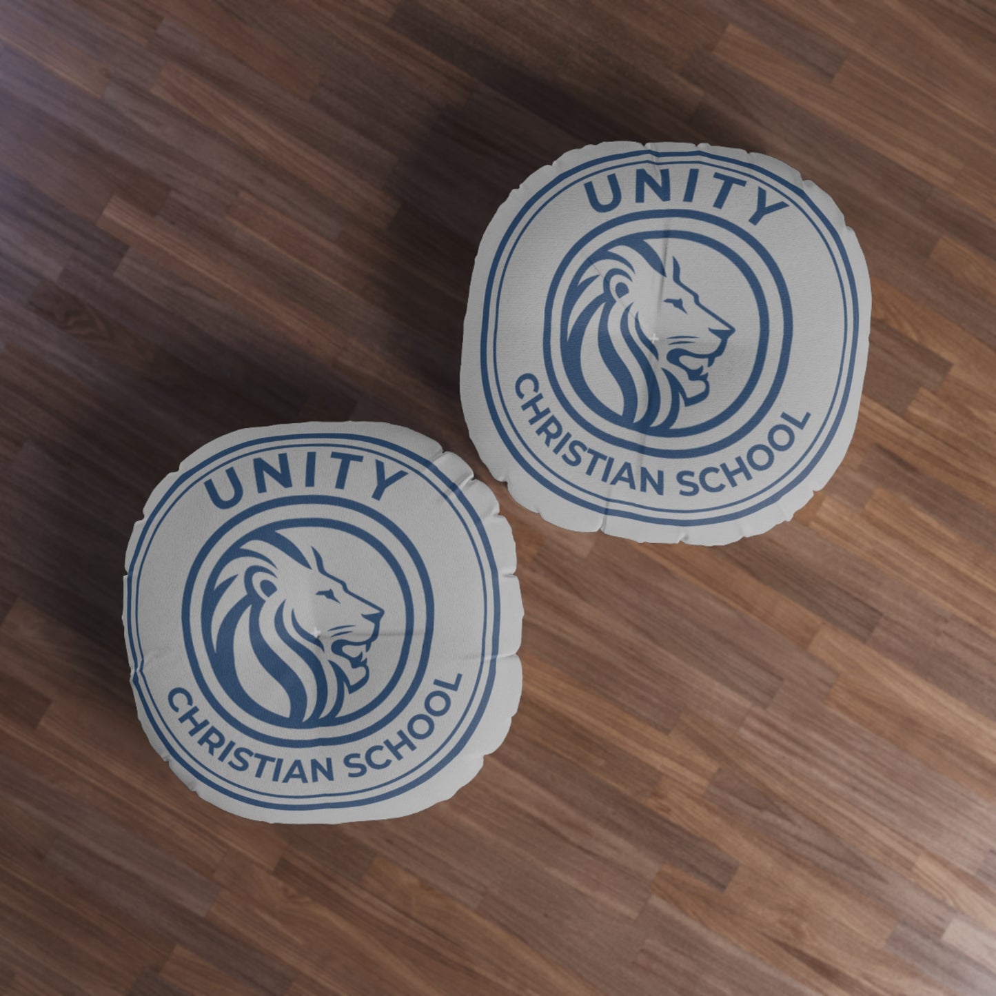 Unity Christian School Tufted Floor Pillow, Round Pillow for School Events, Decorative Cushion for Unity, Student Lounge, School Pride [...]