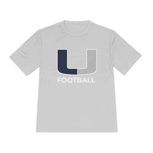 "U FOOTBALL" - Sporty Unisex Moisture Wicking Tee - Perfect for Athletes, Fitness Lovers, and Outdoor Adventurers | Great for Casual Wear, Gifts, [...]