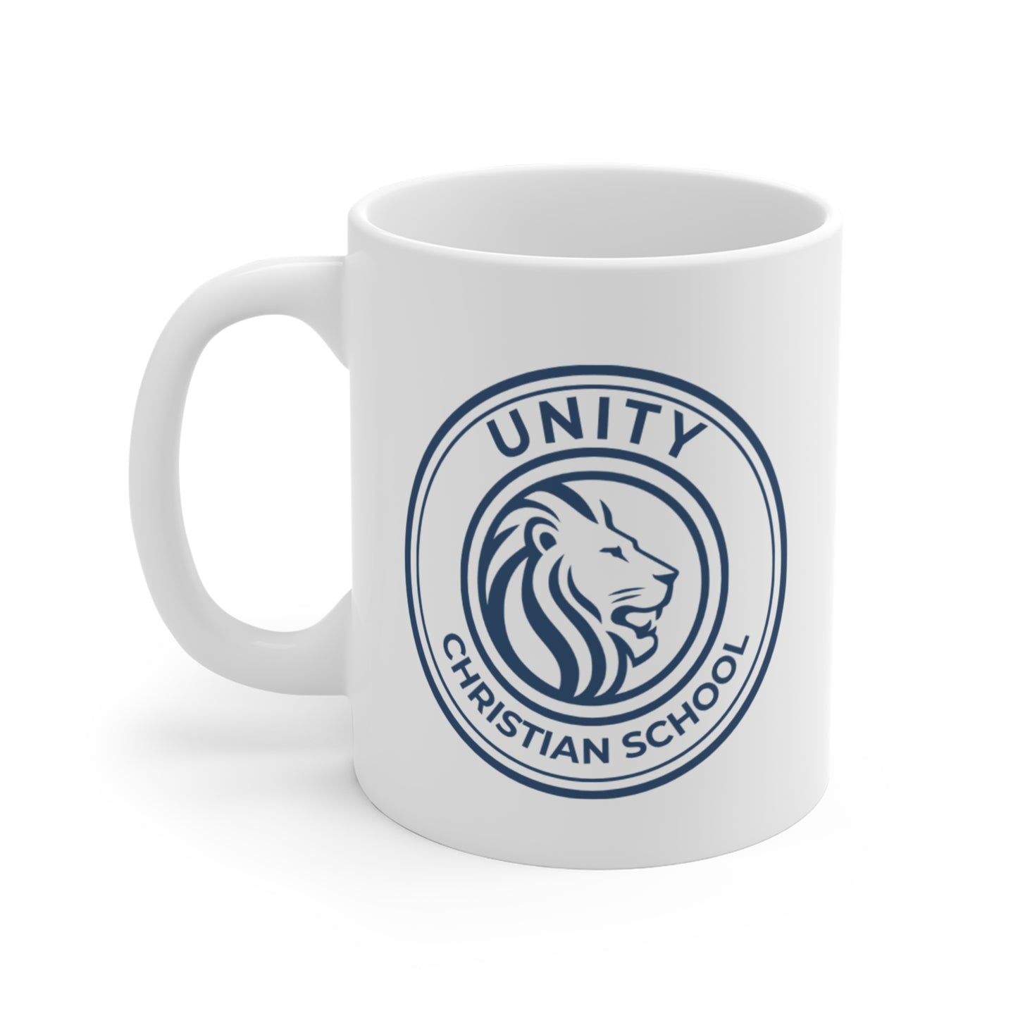 Unity Christian School Mug | 11oz Coffee Cup | School Spirit | Gift for Students | Custom School Merchandise